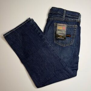 Ariat FR M4 Work Jeans Mens 36x30 Blue Low Rise Boot Cut Flame Resistant NWT